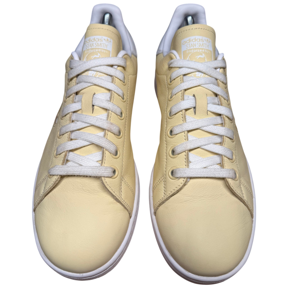 Adidas Originals Stan Smith Men's 9 Sneakers Yellow Cloud White Shoes - Picture 6 of 15